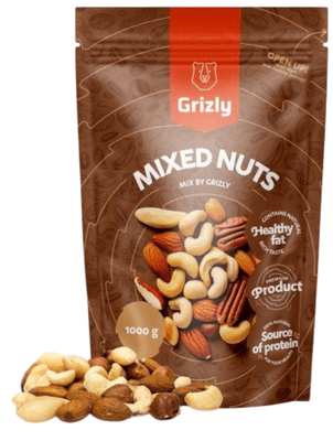 GRIZLY Ořechový mix 1.0 kg