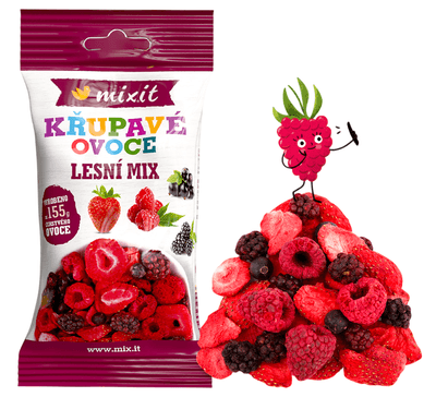 Mixit Křupavé ovoce do kapsy - Lesní mix