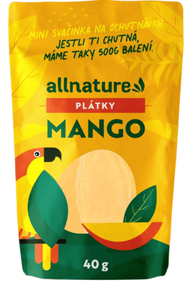 Allnature Sušené mango plátky