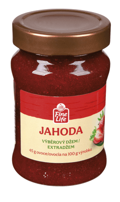 Fine Life Džem výběrový jahoda
