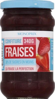 Monoprix Džem jahodový light 340.0 g