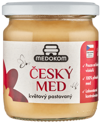 Medokom Český med květový pastovaný