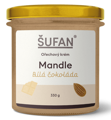 Šufan Mandle-bílá čokoláda krém