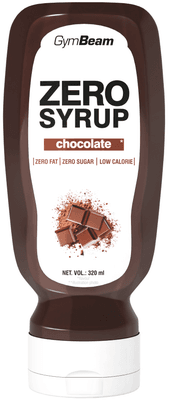 GymBeam ZERO sirup čokoláda