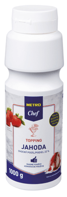 Metro Chef Topping jahoda 1.0 kg
