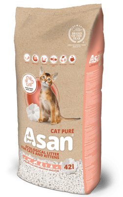 Asan Cat Pure podestýlka pro kočky 42.0 l