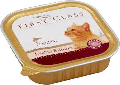 First Class Paštika s lososem pro kočky 100.0 g