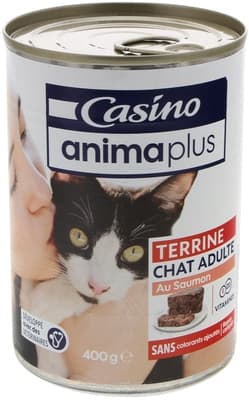 Animaplus Lososová paštika pro dospělé kočky