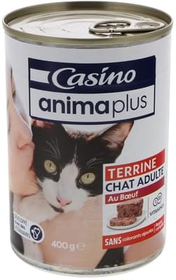 Animaplus Hovězí paštika pro dospělé kočky
