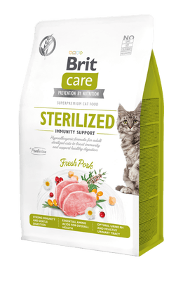 Brit Care Cat Grain-Free Sterilized Immunity Support