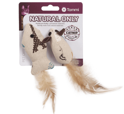 Tommi Natural Only Catnip myš a ryba se šantou