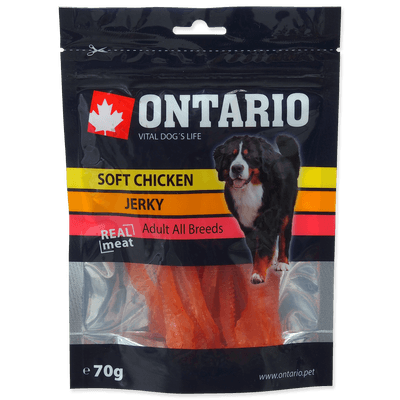 Ontario Měkké kuřecí Jerky pro psy