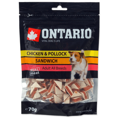 Ontario Mini kuřecí sendviče pro psy