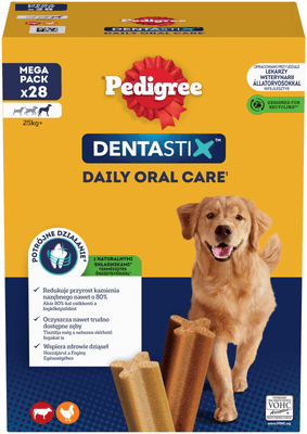 Pedigree Dentastix Daily Oral Care dentální pamlsky pro psy velkých plemen 1.08 kg