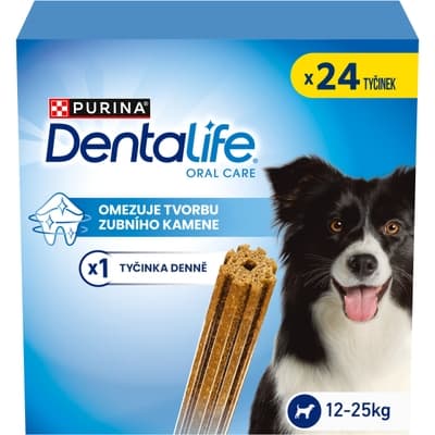 Dentalife Medium pamlsky pro psy 8x69g