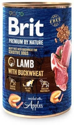 Brit Premium by Nature Lamb with Buckwheat pro psy
