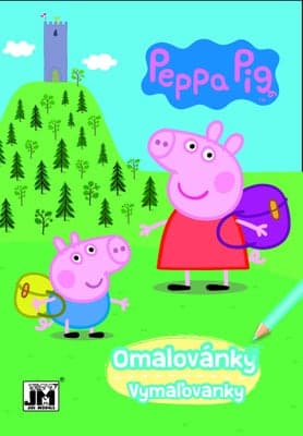 JIRI MODELS Omalovánky A5 Prasátko Peppa