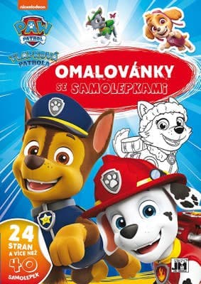 JIRI MODELS Omalovánky Tlapková patrola