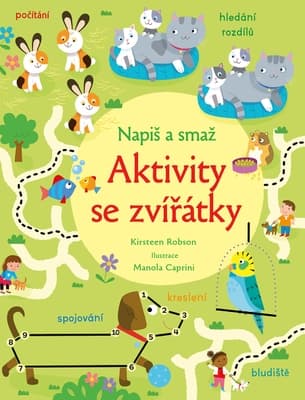 Svojtka & Co Napiš a smaž - Aktivity se zvířátky