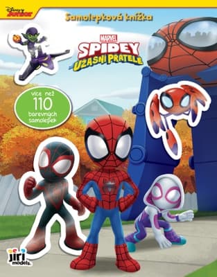 JIRI MODELS Samolepková knížka Spidey