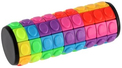 Teddies Hlavolam válec, barevný, 11 cm