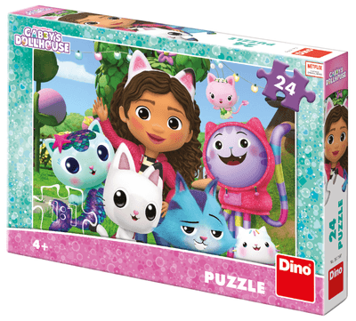 Dino Toys Gábi na zahradě, Puzzle, 24 dílků