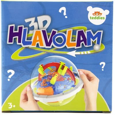 Teddies Hlavolam edukační koule, 100 kroků