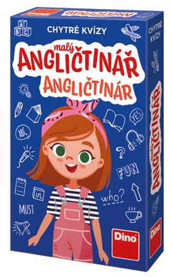 Dino Toys Chytré kvízy – Malý angličtinář - Naučná hra