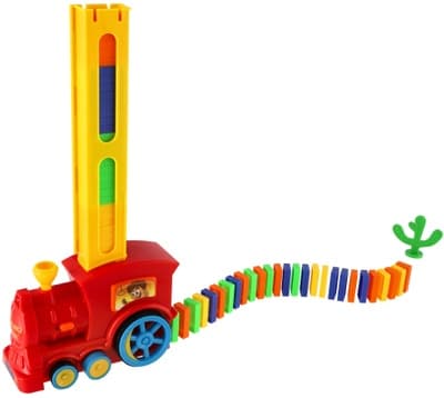 Teddies Lokomotiva, domino stavěcí, 16 cm
