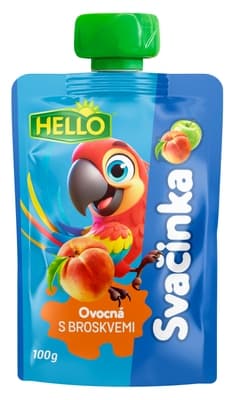 Hello Ovocná svačinka s broskvemi