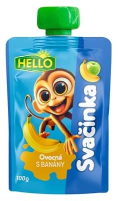 Hello Ovocná svačinka s banány