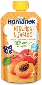 Hamánek 100% ovoce Meruňka, jablko