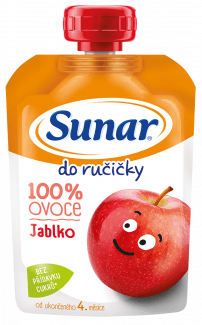 Sunar Do ručičky, ovocná kapsička jablko 4m+ 100.0 g