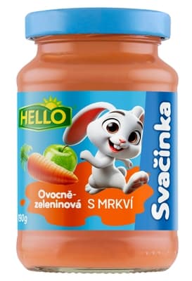 Hello Ovocně - zeleninová svačinka s mrkví