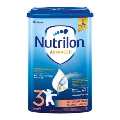 Nutrilon Advanced 3 batolecí mléko, 12-24 m.