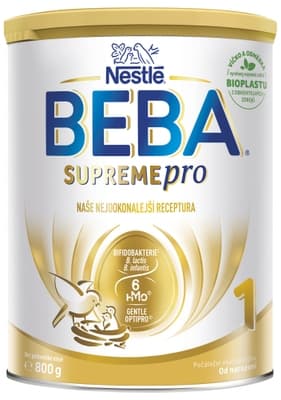 BEBA SUPREMEpro 1, 6 HMO, počáteční kojenecké mléko