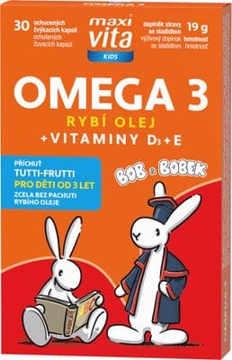 Maxi Vita Kids Omega 3 + vitamin D, E