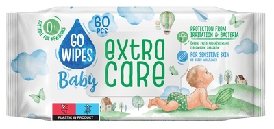 GoWipes Dětské vlhčené ubrousky Extra Care