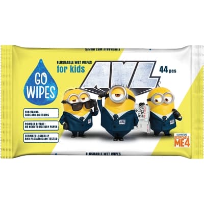 GoWipes Vlhčený toaletní papír s motivem Mimoňů