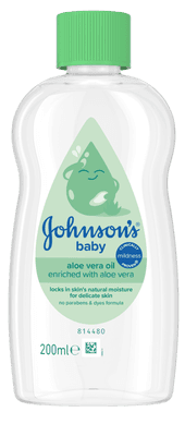 Johnson's Dětský olej s aloe vera