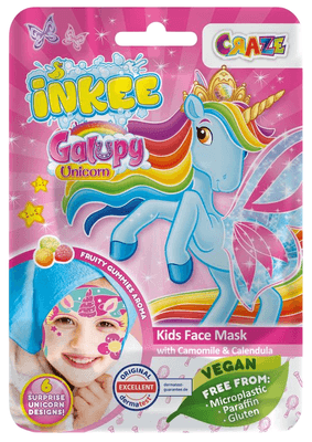 Inkee Obličejová maska Galupy Unicorn