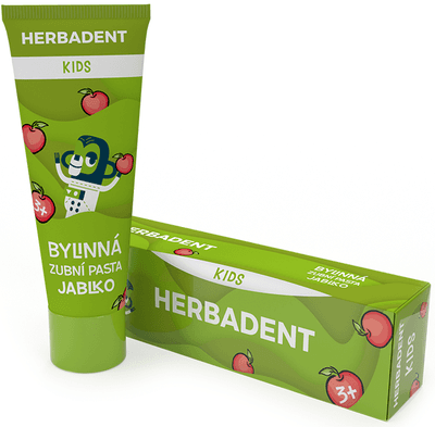 Herbadent Kids Bylinná zubní pasta Jablko