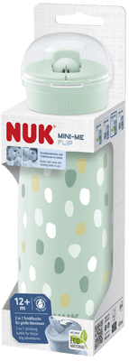 NUK Láhev Mini-Me Flip 450 ml (12+ m.) zelená