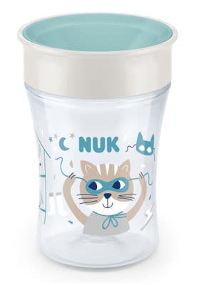 NUK Hrnek Magic Cup s víčkem 230ml, zelený