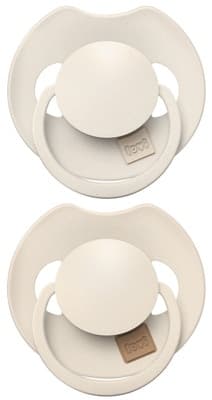 LOVI Dudlík silikonový dynamický, PRIME 6-18m, Coconut/Ivory