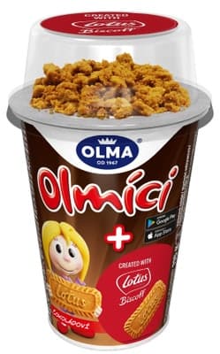 Olma Olmíci čokoládoví s drcenou sušenkou Lotus 115.0 g