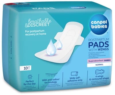 Canpol babies Poporodní vložky s křidélky denní