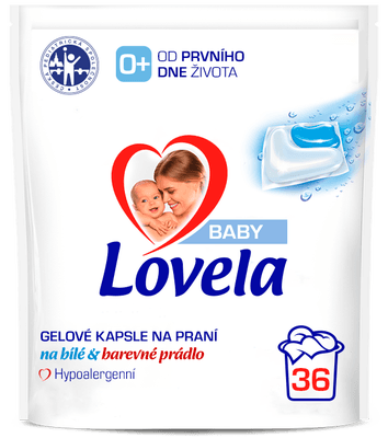 Lovela Baby gelové kapsle na praní