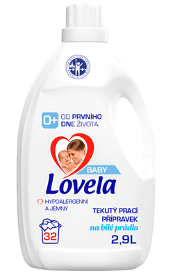 Lovela Baby Prací gel na bílé prádlo 2,9 l