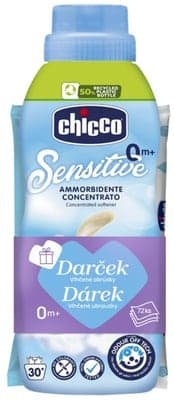 Chicco Aviváž koncentrovaná Sladký Pudr (750 ml) + vlhčené ubrousky (72 ks) zdarma